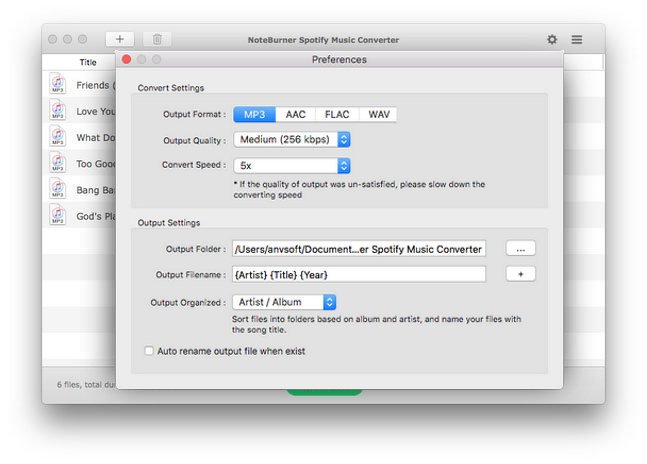 Los 5 mejores convertidores de Spotify para Mac OS X