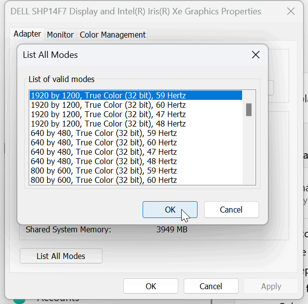 Cómo cambiar la resolución de pantalla en Windows 11