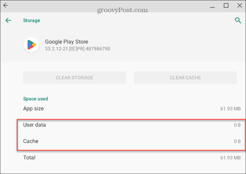 Google Play no funciona en Chromebook