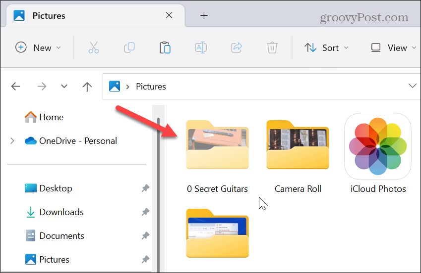 Cómo ocultar archivos y carpetas en Windows 11