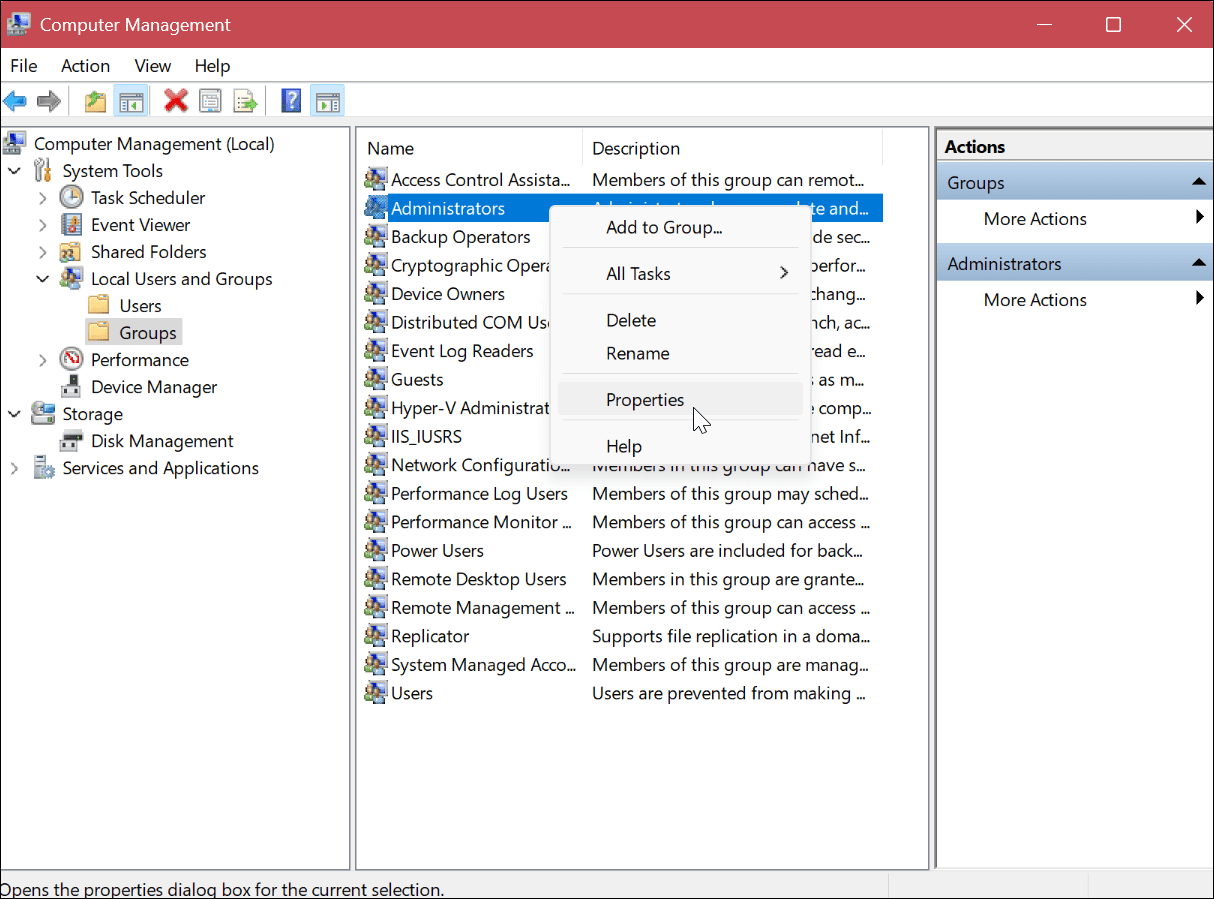 Determinar el tipo de cuenta de usuario en Windows 11