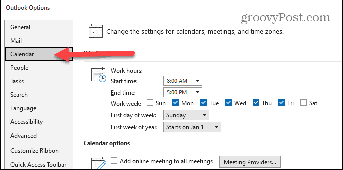 Cómo cambiar la zona horaria en Microsoft Outlook