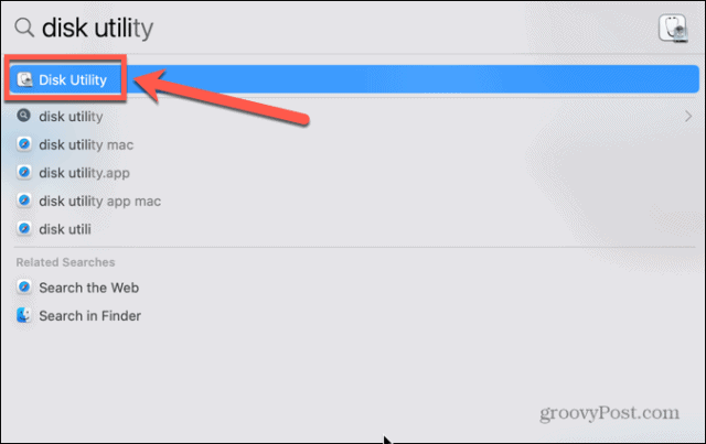 utilidad de disco mac