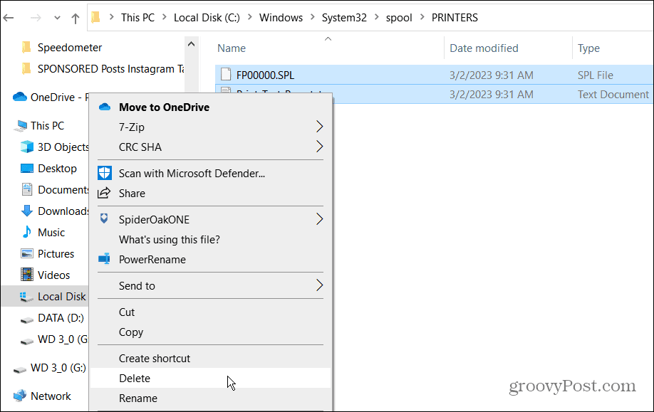 Cómo corregir errores de cola de impresión en Windows 11