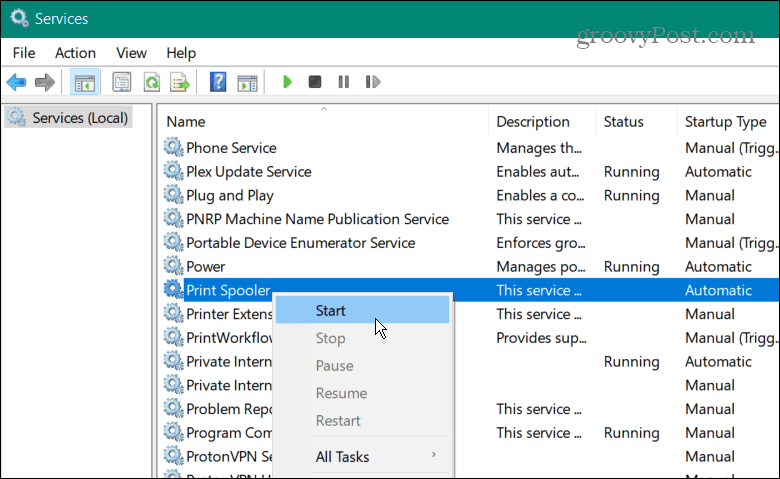 Cómo corregir errores de cola de impresión en Windows 11