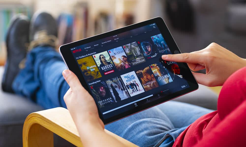 Cómo restablecer las recomendaciones de Netflix