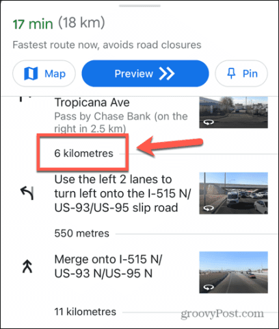 google maps distancias en km
