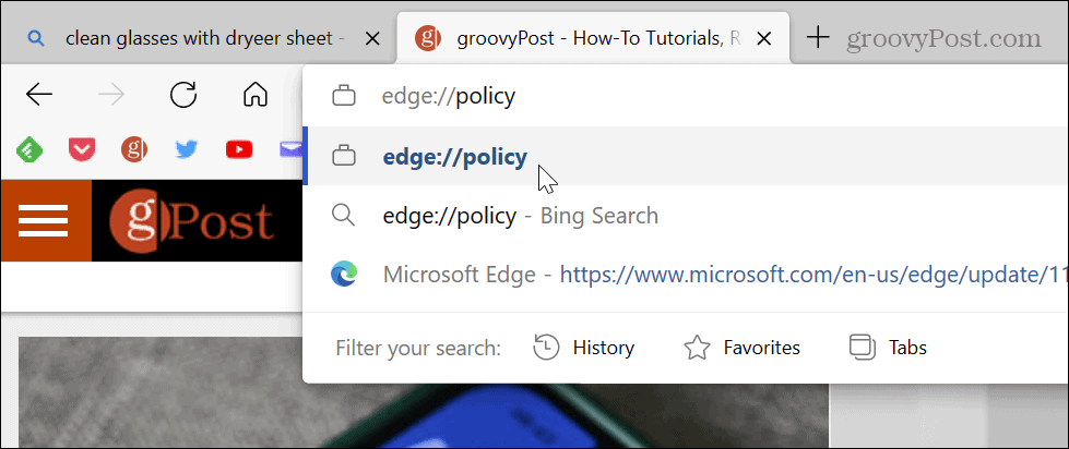Cómo quitar el botón Bing Chat de Microsoft Edge