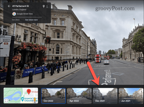 Cómo elegir imágenes antiguas de Street View de Google Maps