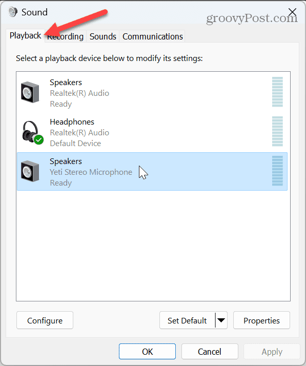 Cómo restablecer la configuración de audio en Windows 11