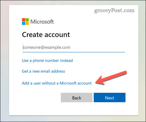 Agregar una cuenta de usuario local en Windows 11