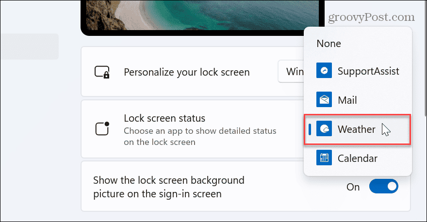 Tiempo de bloqueo de pantalla de Windows 11