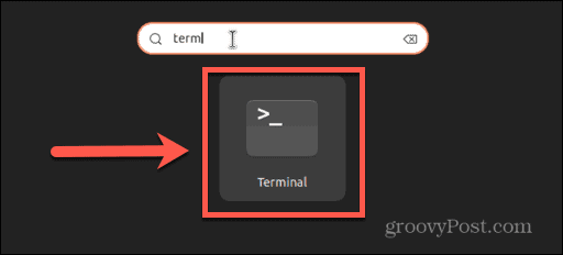 aplicación de terminal ubuntu
