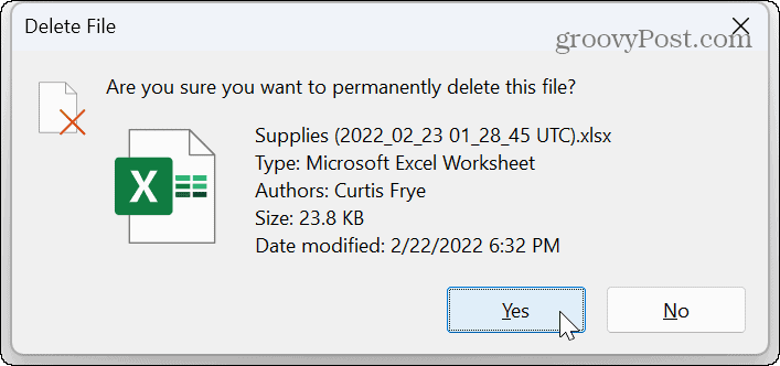 Cómo eliminar archivos sin la papelera de reciclaje en Windows