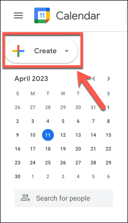 calendario de google crear